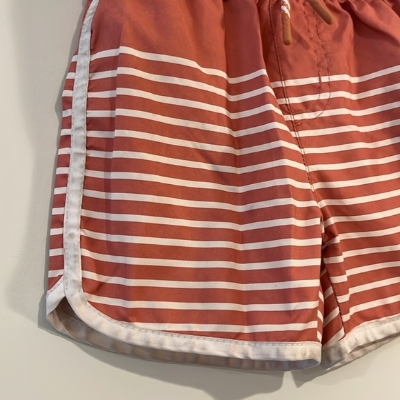 CAT & JACK Swim Trunks Toddler 2T Stripes Drawstring Mesh Lining - Picture 2 of 7